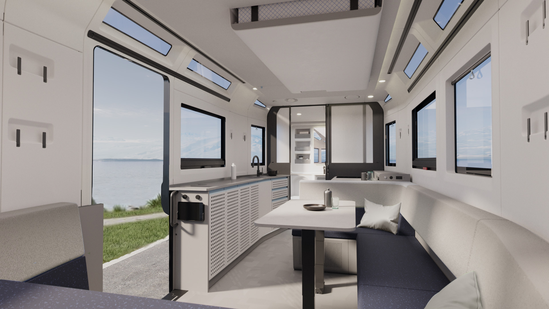 AE-1 Interior - Color IndigoTide